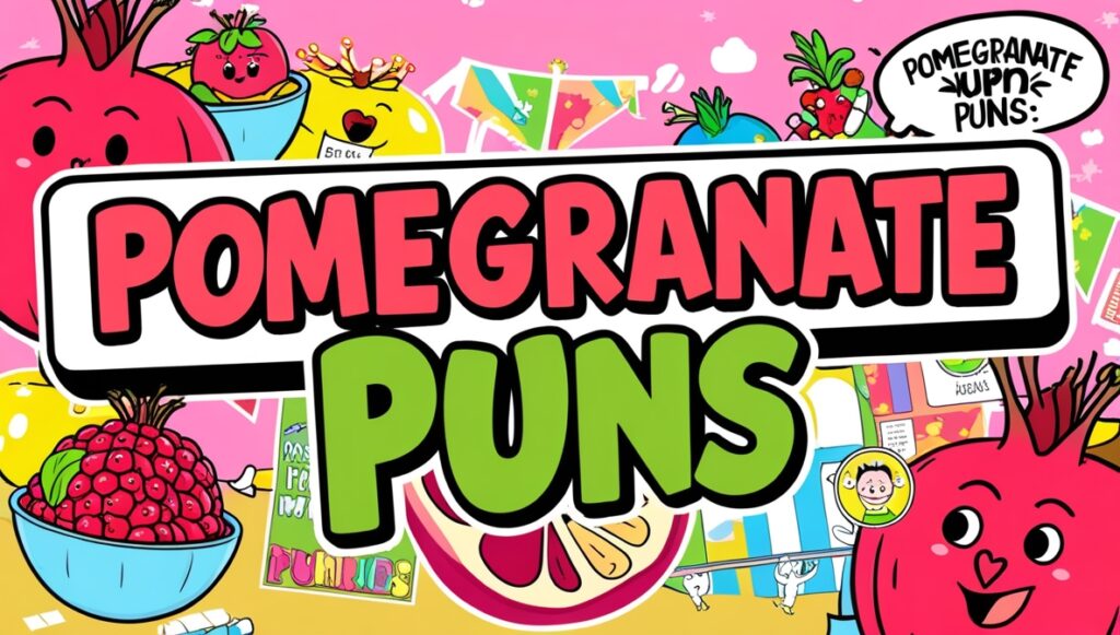 Pomegranate Puns