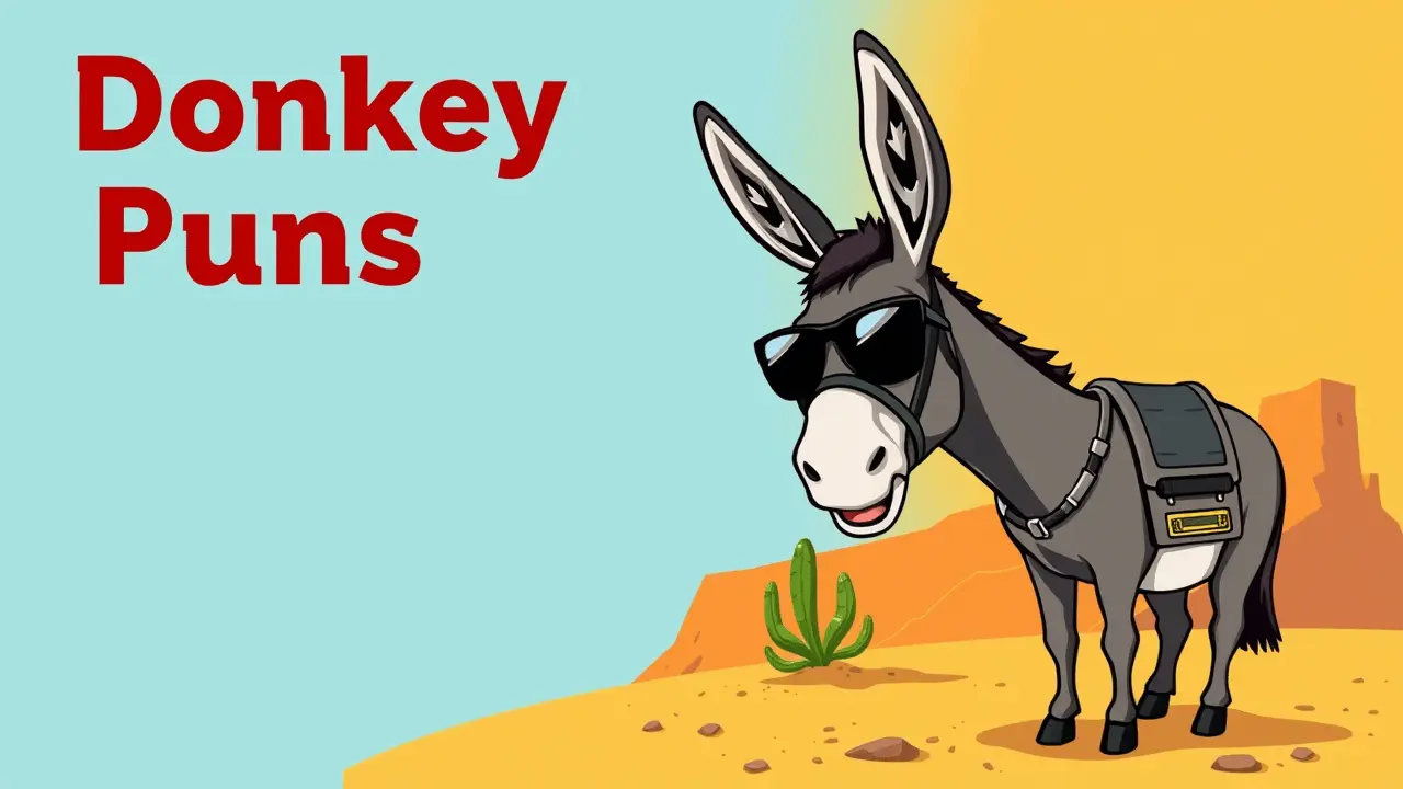 Donkey Puns