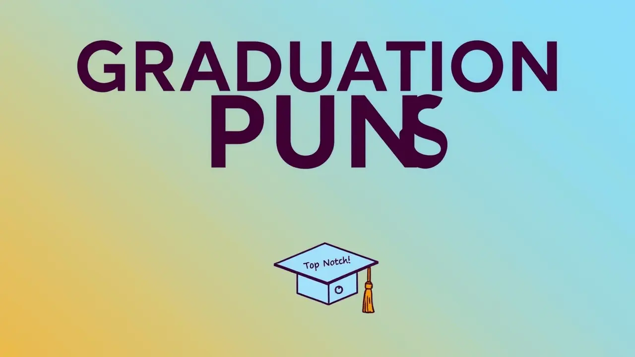 Graduation Puns
