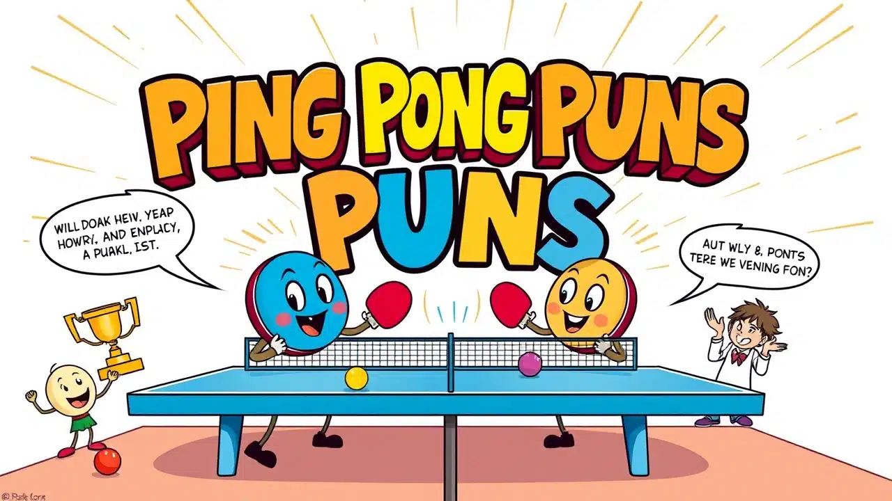Ping Pong Puns