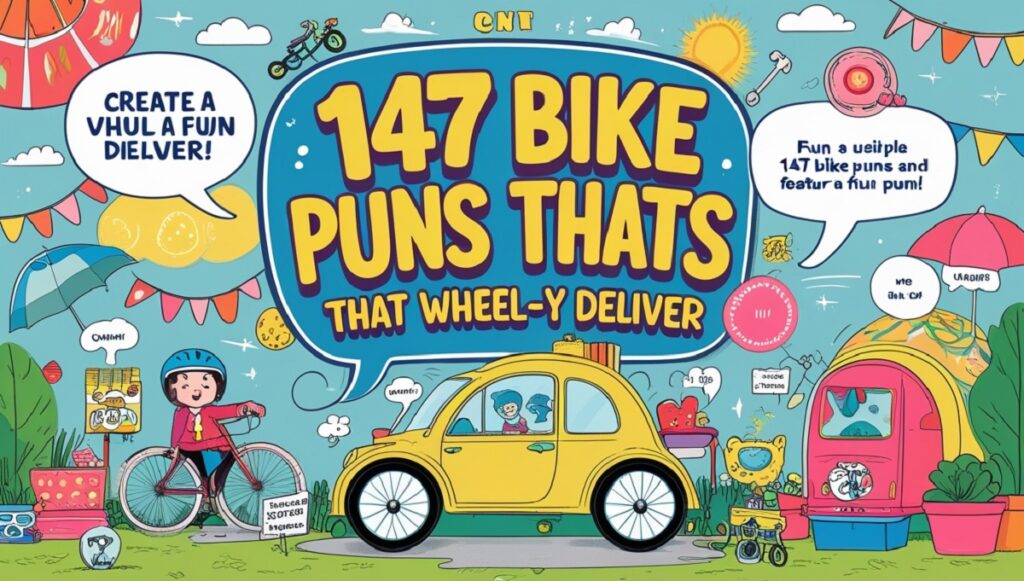 147 Bike Puns That Wheel-y Deliver 1