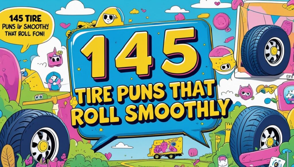 145 Tire Puns That Roll Smoothly 1