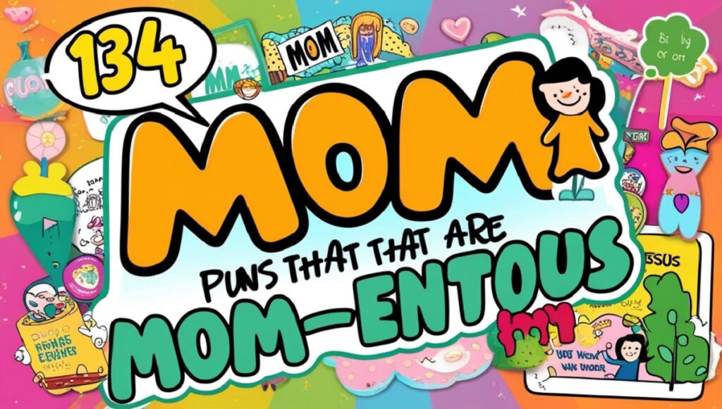 134 Mom Puns That Are Mom-entous 1