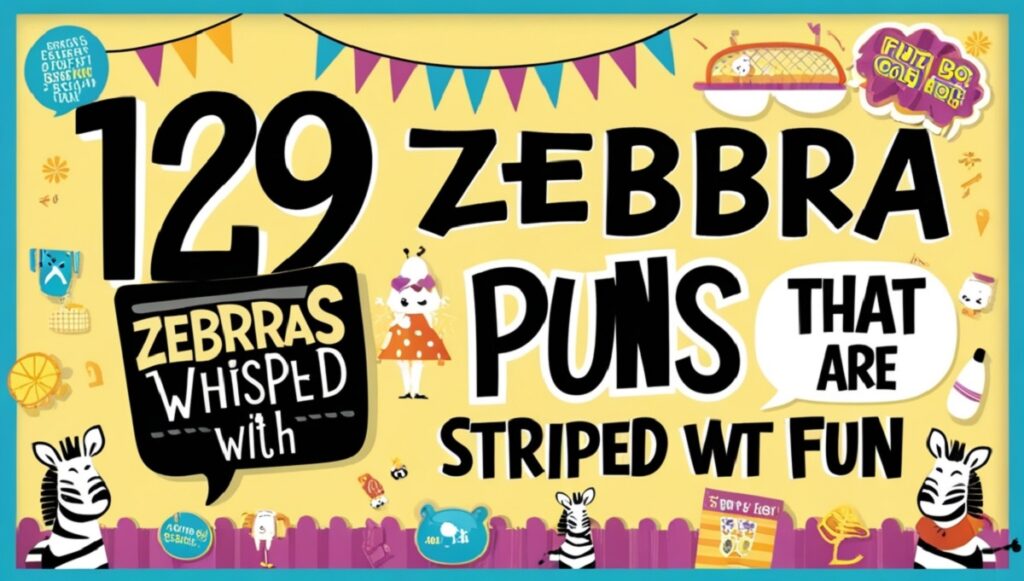 129 Zebra Puns That Are Striped With Fun 1