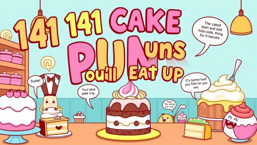 141 Cake Puns You’ll Eat Up