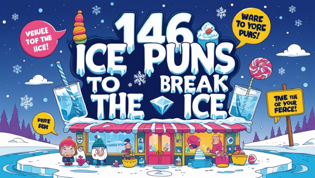 146 Ice Puns To Break The Ice 1