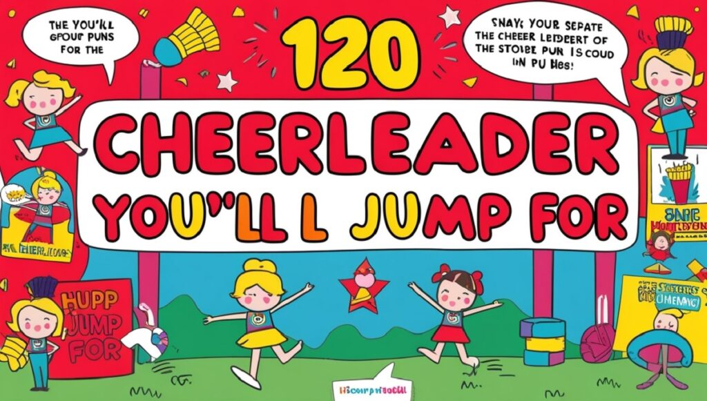 120 Cheerleader Puns You’ll Jump For 1