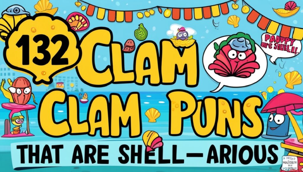 132 Clam Puns That Are Shell-arious 1