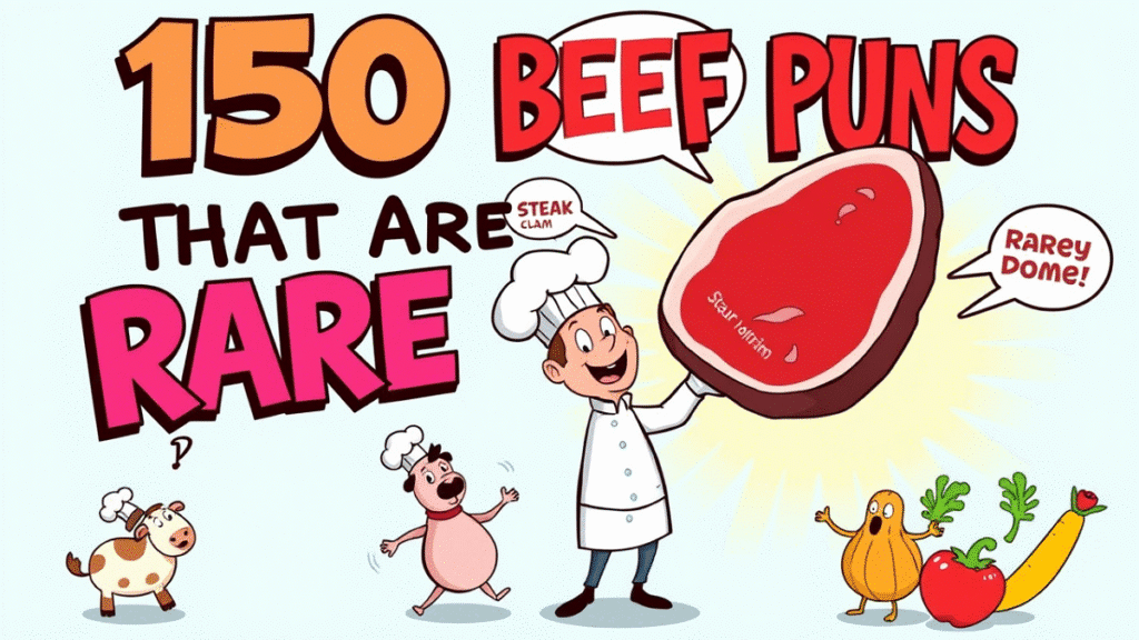 150 Beef Puns That Are Rare 1