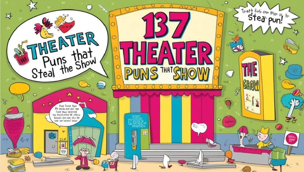 137 Theater Puns That Steal The Show 1