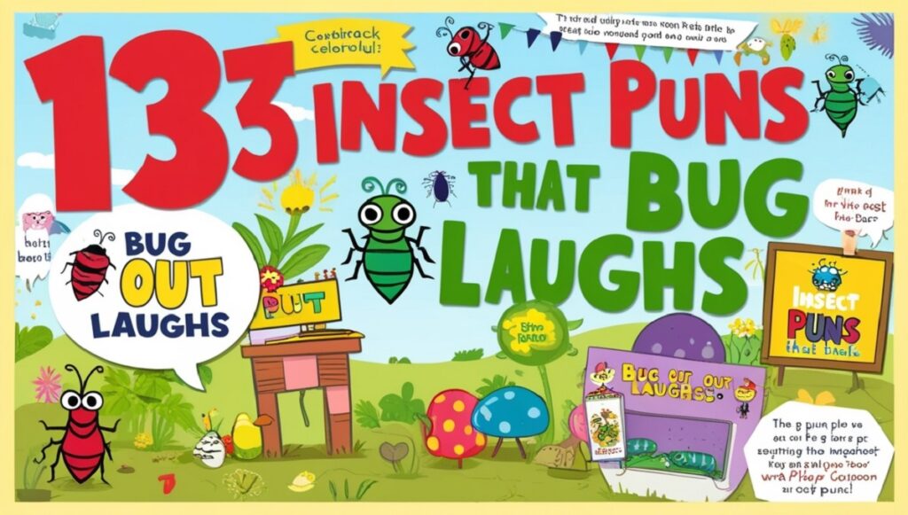 133 Insect Puns That Bug Out Laughs 1