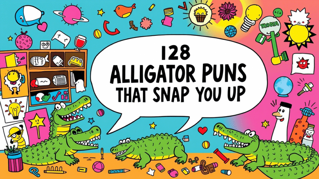 128 Alligator Puns That Snap You Up 1