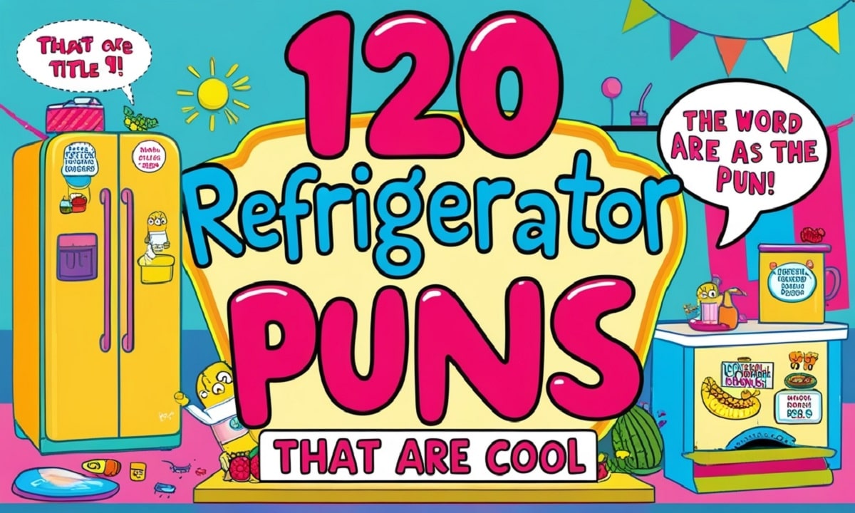 120 Refrigerator Puns That Are Cool