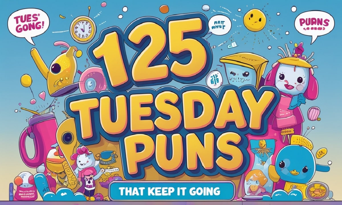 125 Tuesday Puns That Keep It Going