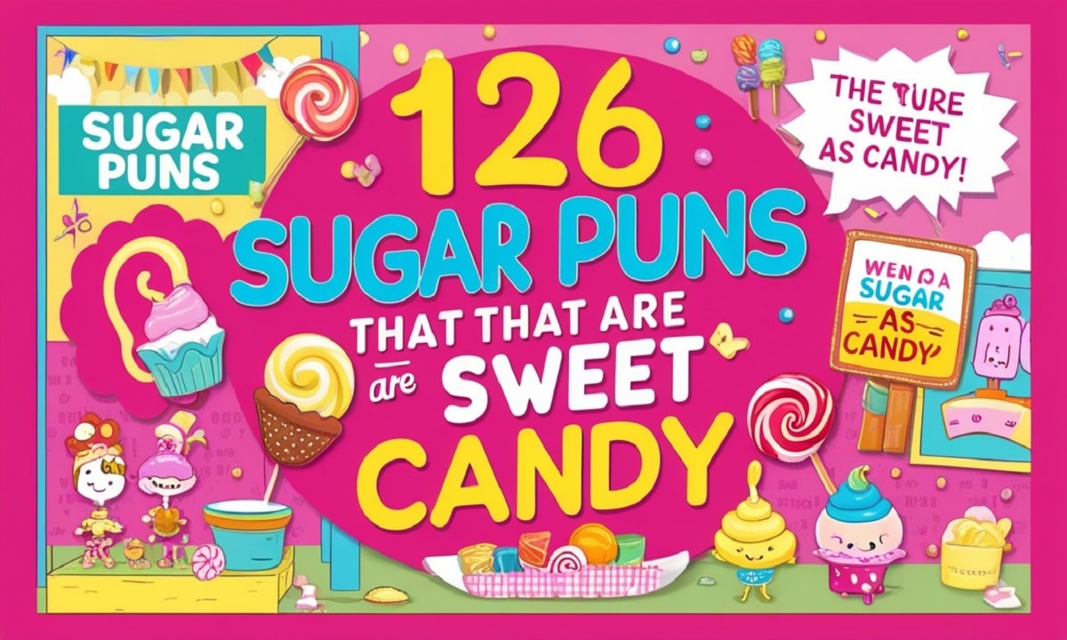 126 Sugar Puns That Are Sweet As Candy