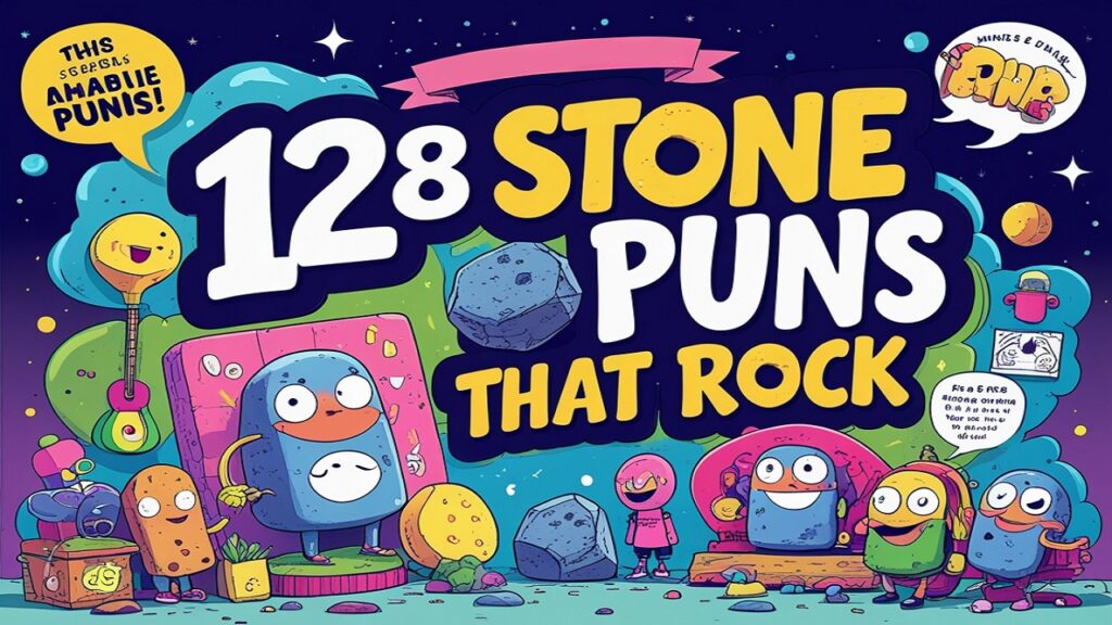 128 Stone Puns That Rock 1