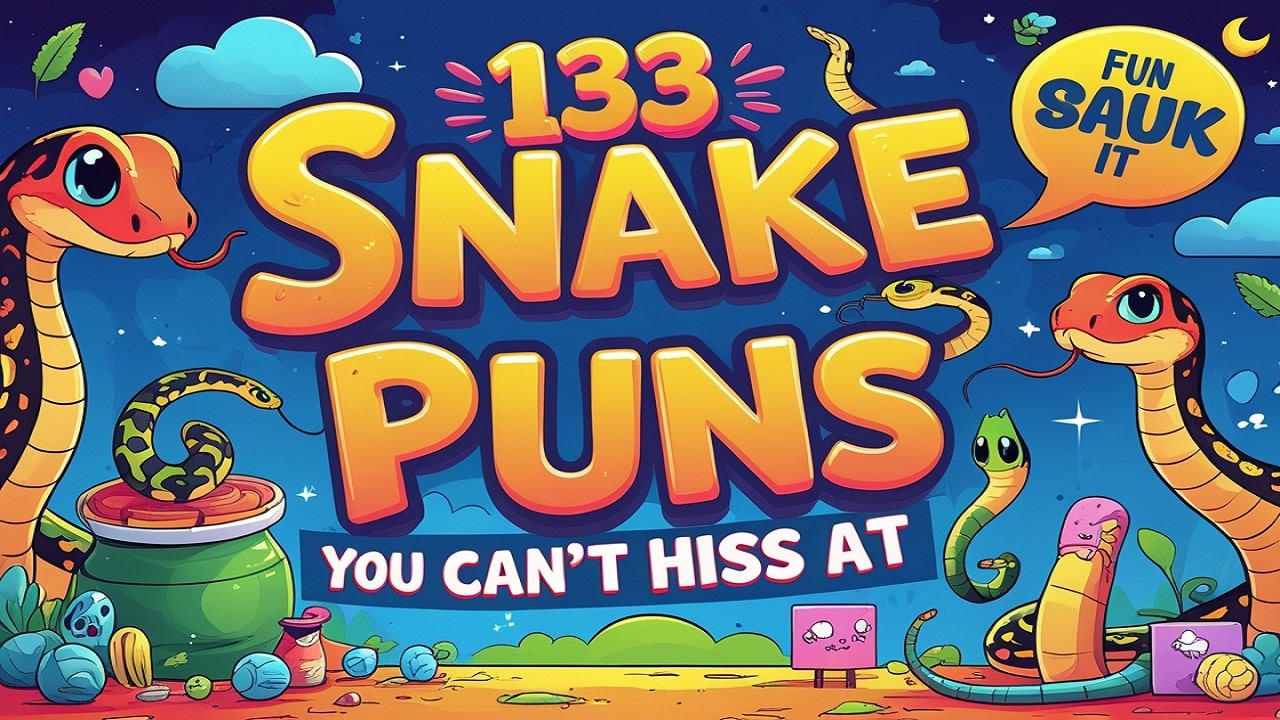 133 Snake Puns You Can’t Hiss At