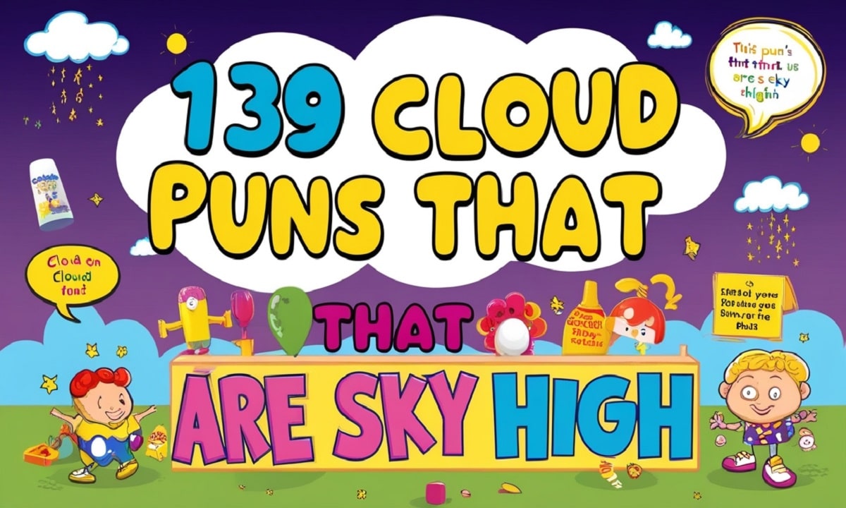 139 Cloud Puns That Are Sky High
