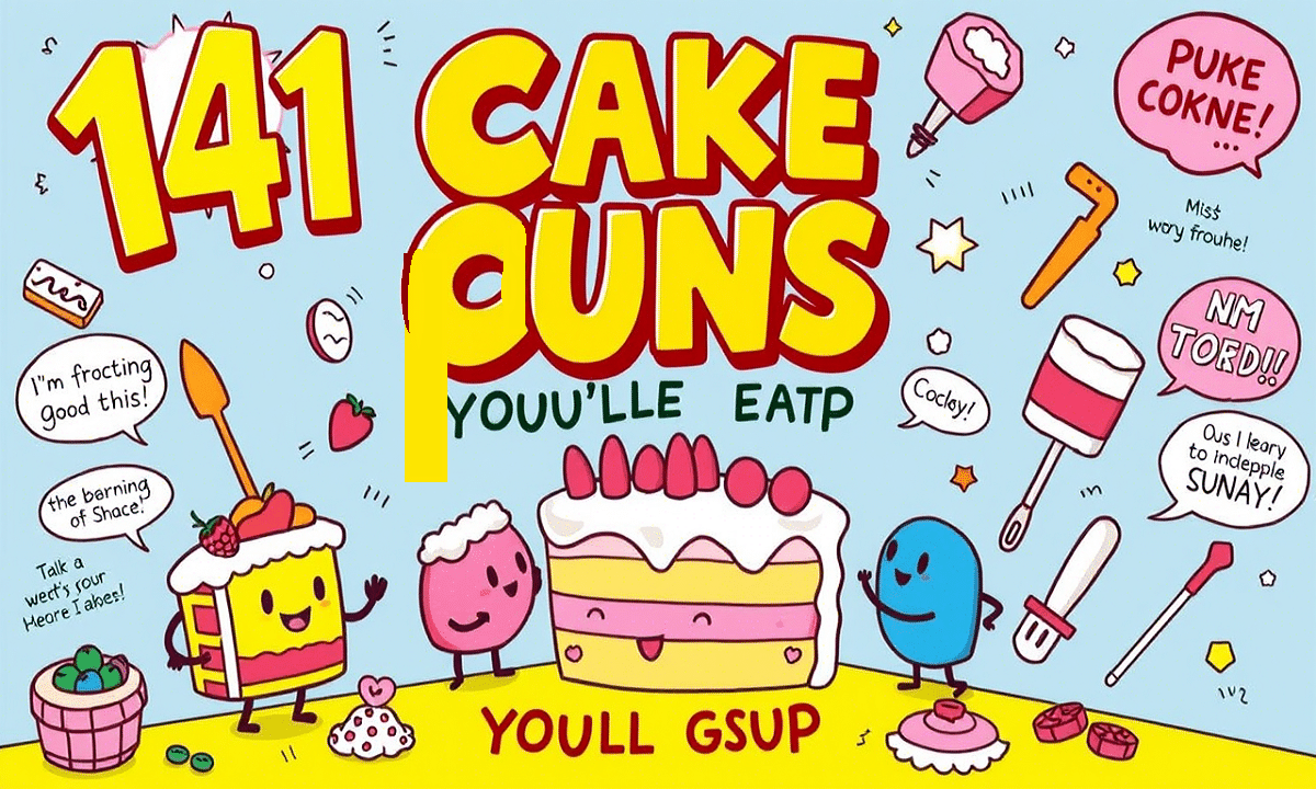 141 Cake Puns You’ll Eat Up