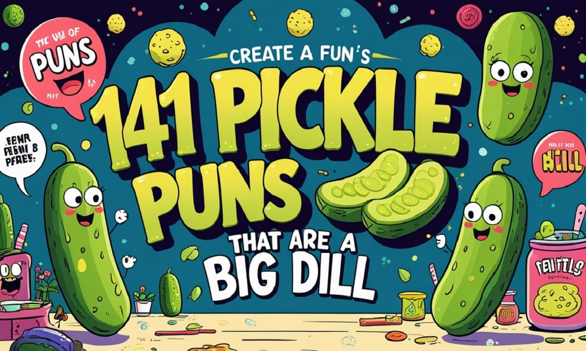 141 Pickle Puns That Are A Big Dill