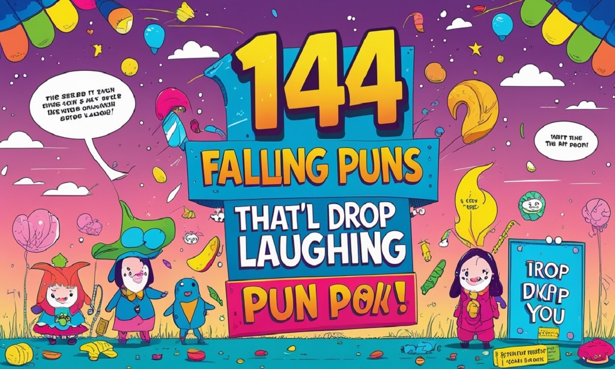 144 Falling Puns That’ll Drop You Laughing
