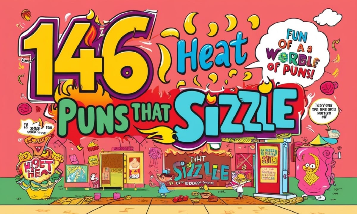 146 Heat Puns That Sizzle
