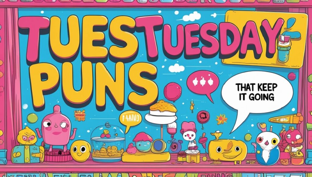 125 Tuesday Puns That Keep It Going 2