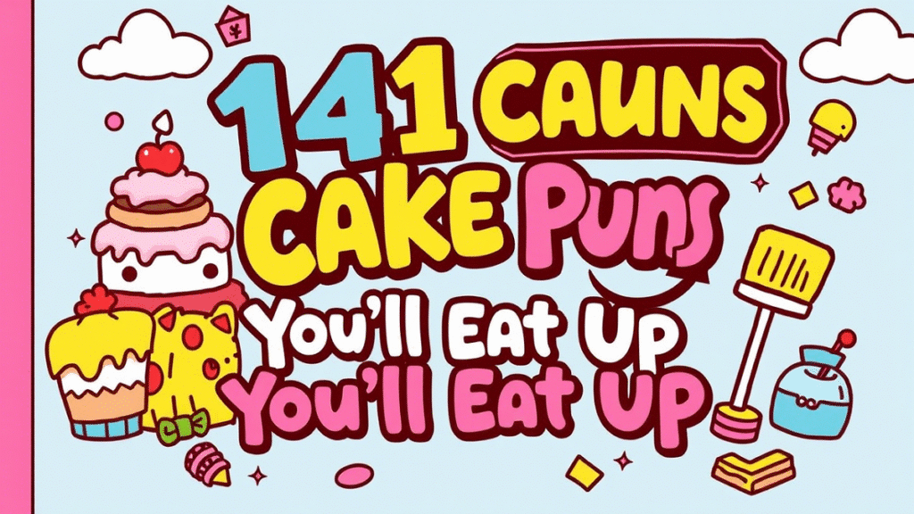 141 Cake Puns You’ll Eat Up