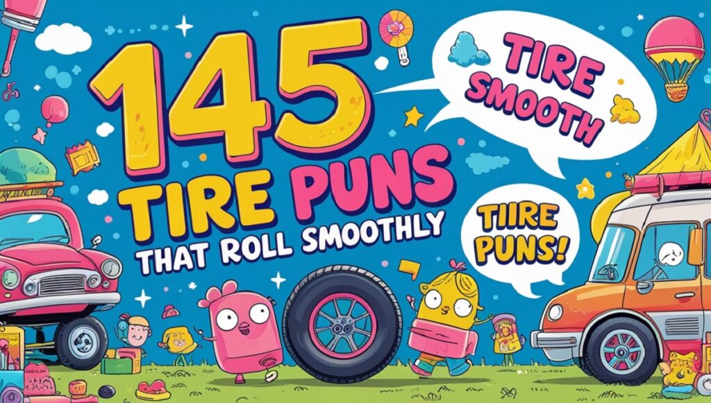 145 Tire Puns That Roll Smoothly 2