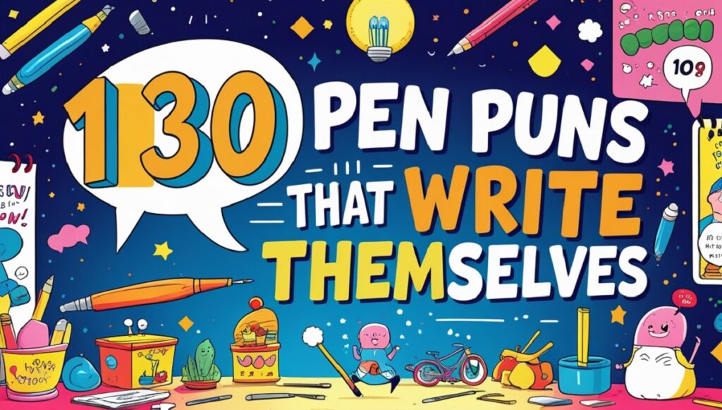 130 Pen Puns That Write Themselves  2