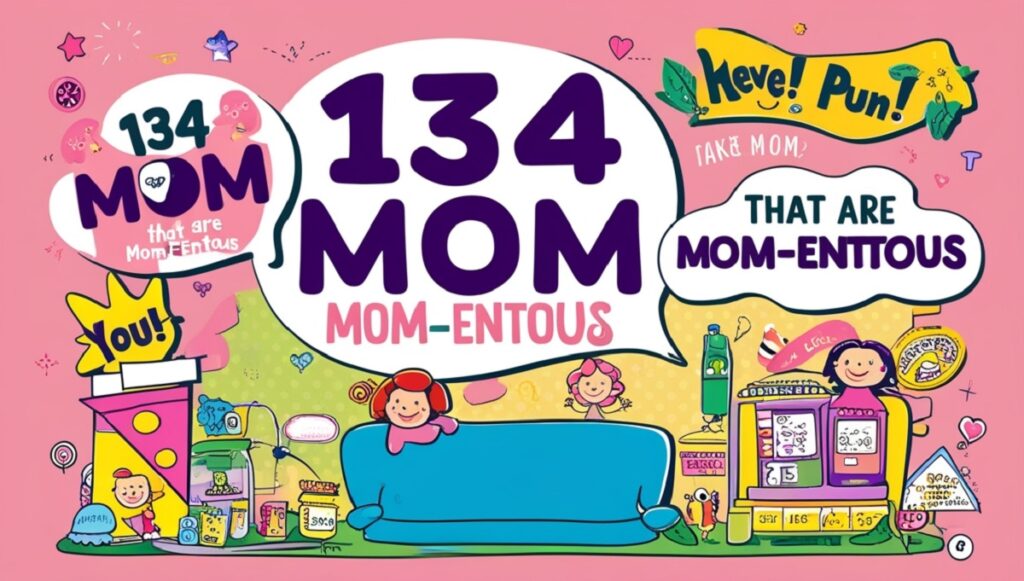 134 Mom Puns That Are Mom-entous 2
