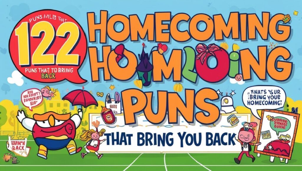 122 Homecoming Puns That Bring You Back 2