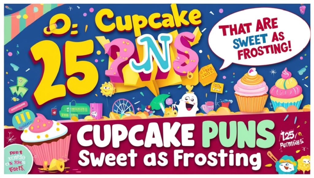 125 Cupcake Puns That Are Sweet As Frosting 2