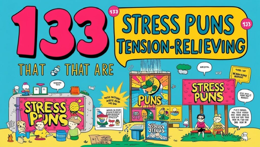 133 Stress Puns That Are Tension-relieving 2