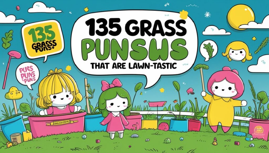135 Grass Puns That Are Lawn-tastic 2
