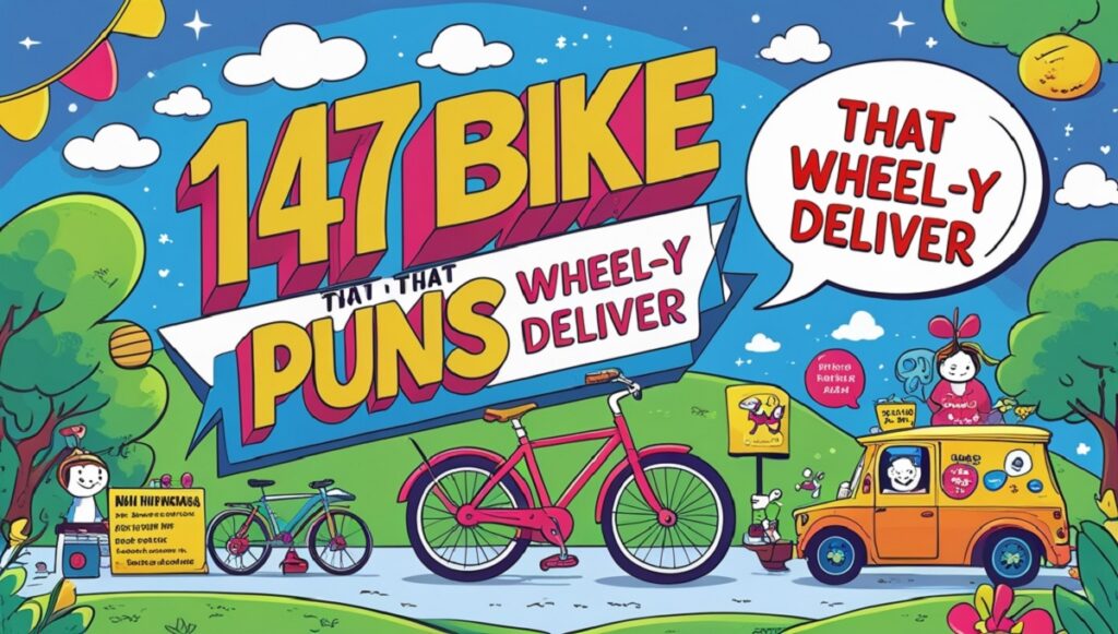147 Bike Puns That Wheel-y Deliver 2
