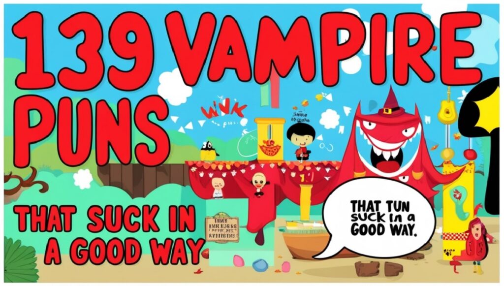 139 Vampire Puns That Suck In A Good Way 1