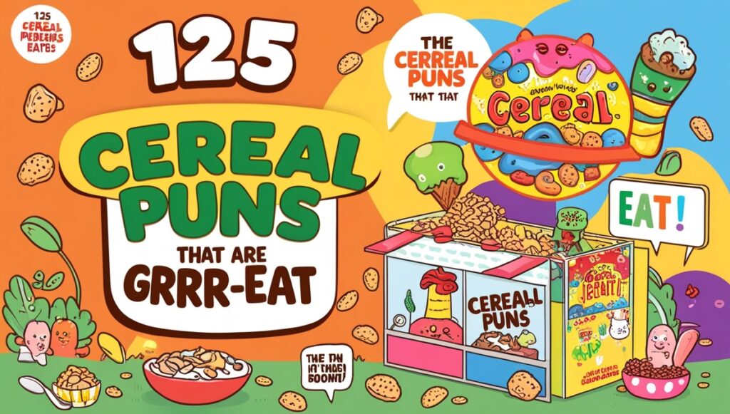 125 Cereal Puns That Are Grrr-eat 1