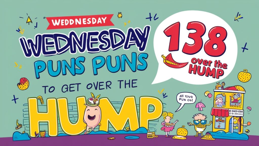 138 Wednesday Puns To Get Over The Hump 1
