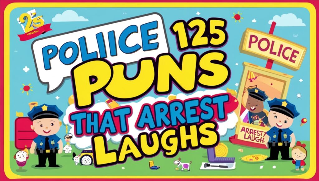 125 Police Puns That Arrest Laughs 1