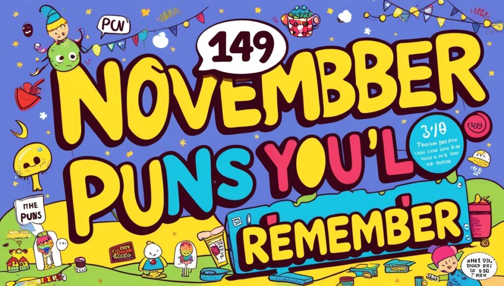 149 November Puns You’ll Remember 1