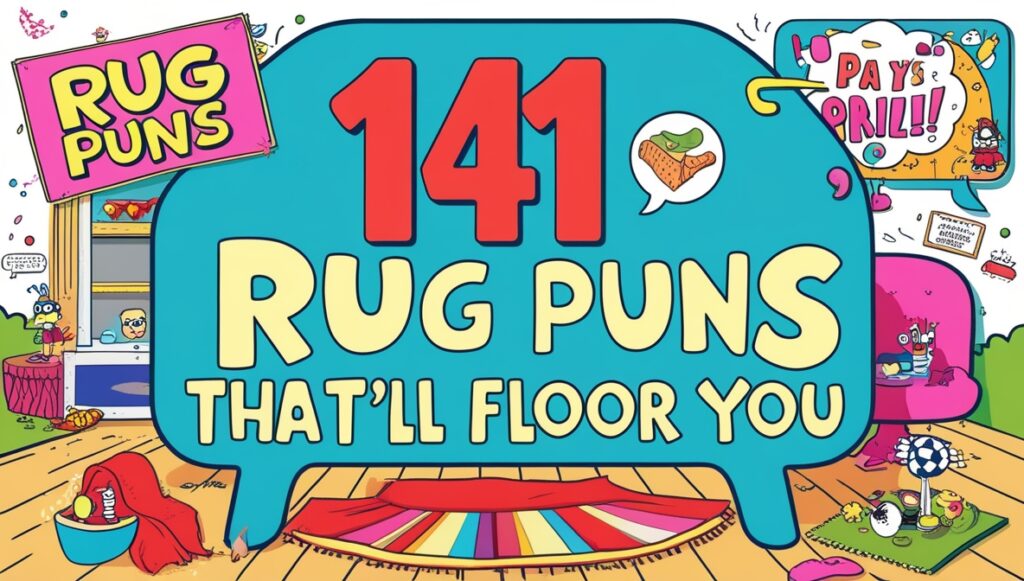141 Rug Puns That’ll Floor You 1