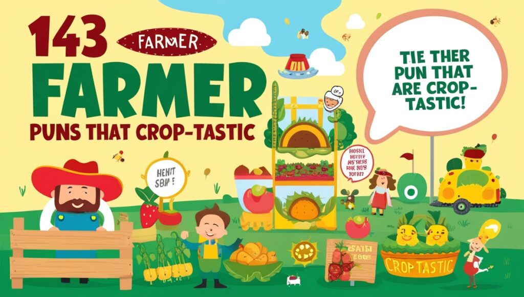 143 Farmer Puns That Are Crop-tastic 1