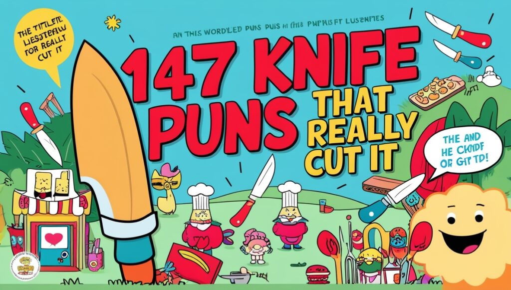 147 Knife Puns That Really Cut It 1