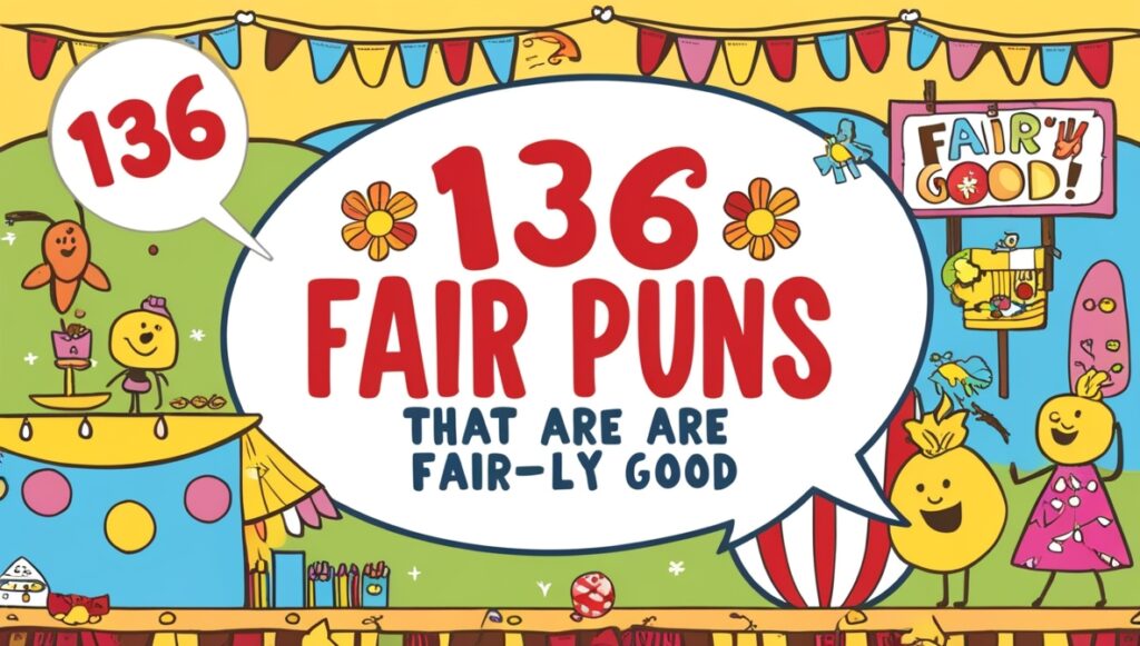 136 Fair Puns That Are Fair-ly Good 1