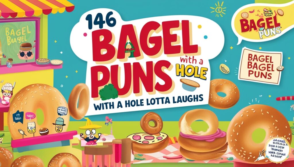 146 Bagel Puns With A Hole Lotta Laughs 1