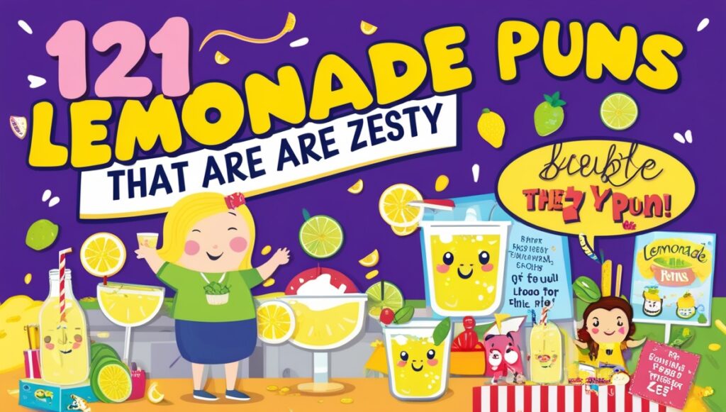 121 Lemonade Puns That Are Zesty 1