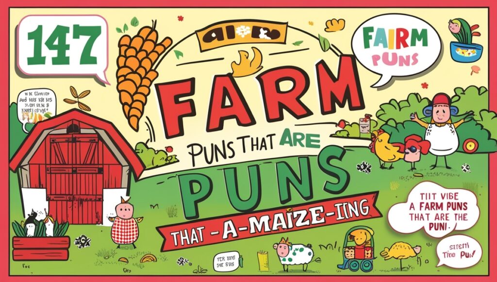 147 Farm Puns That Are A-maize-ing 1