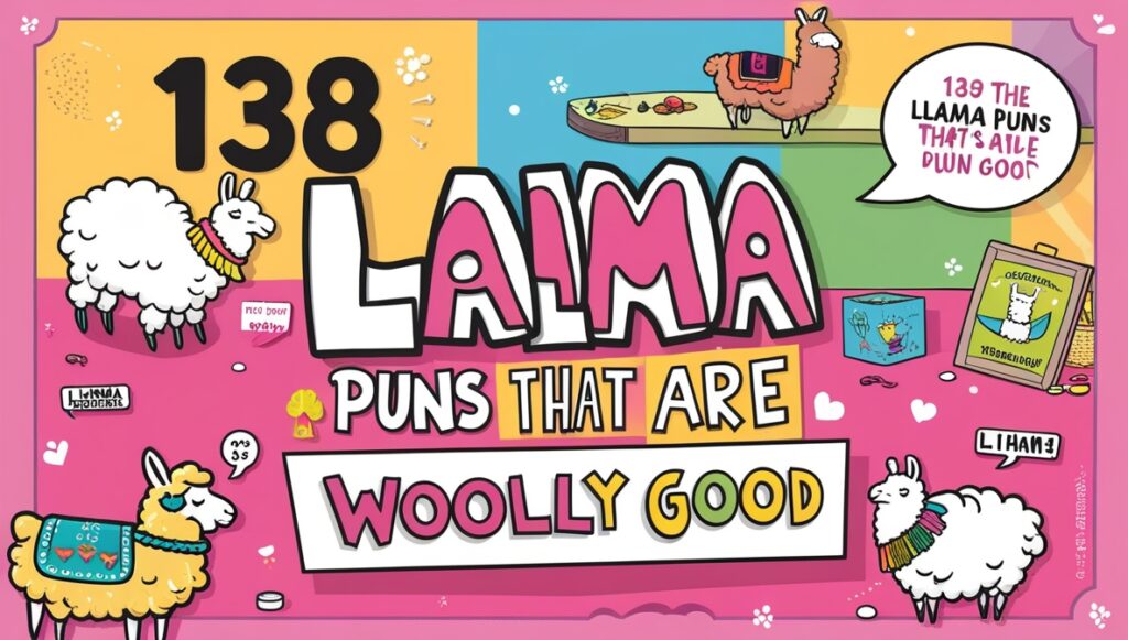 138 Llama Puns That Are Woolly Good 1