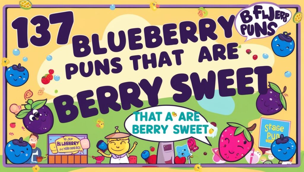 137 Blueberry Puns That Are Berry Sweet 1